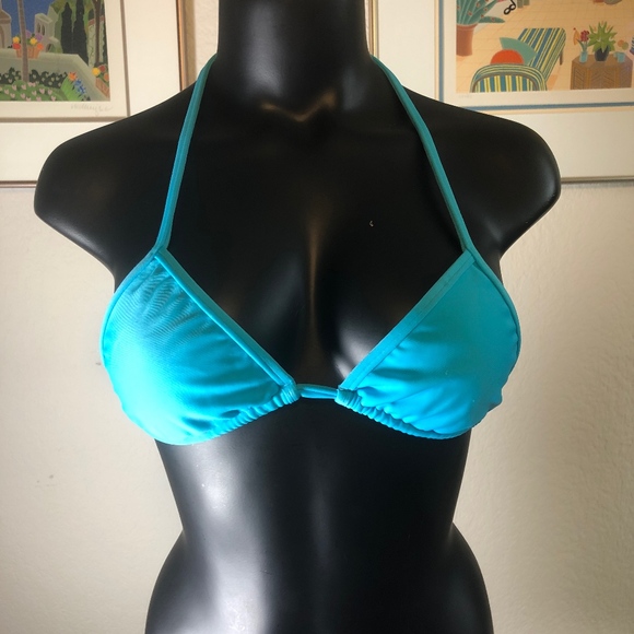 Rio De Sol Floral Bikini Top Size P-S Petities - Picture 1 of 6